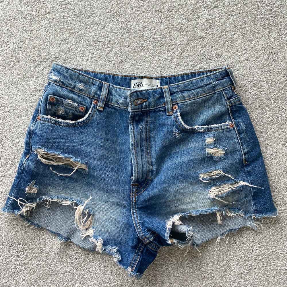 Zara jean shorts